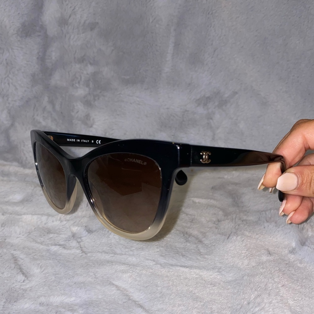 Chanel Ombré sunglasses Cat eye - Picture 11 of 13